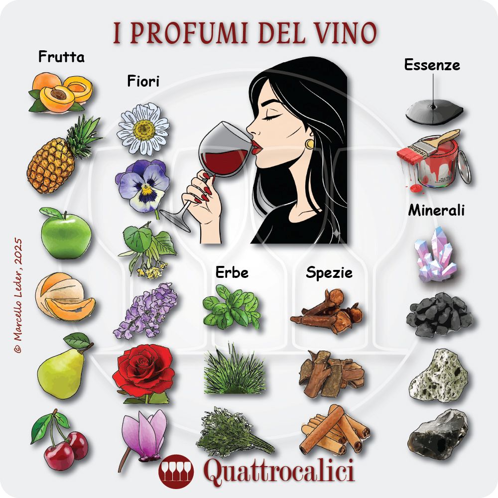 Descrittori olfattivi del vino
