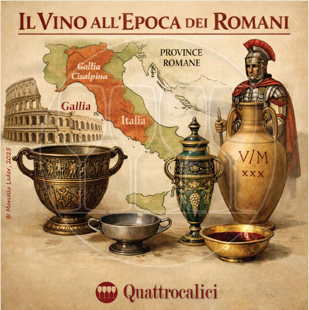 il vino nell'antica roma