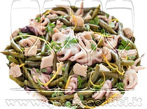 Insalata di moscardini e fagiolini