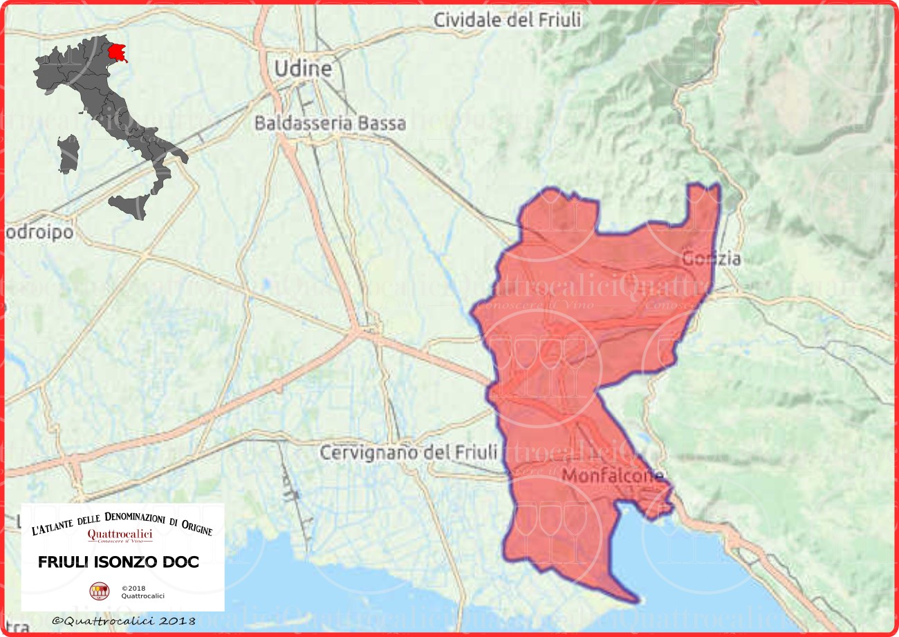 isonzo-doc-cartina