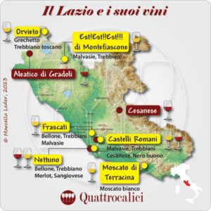 il vino nel lazio