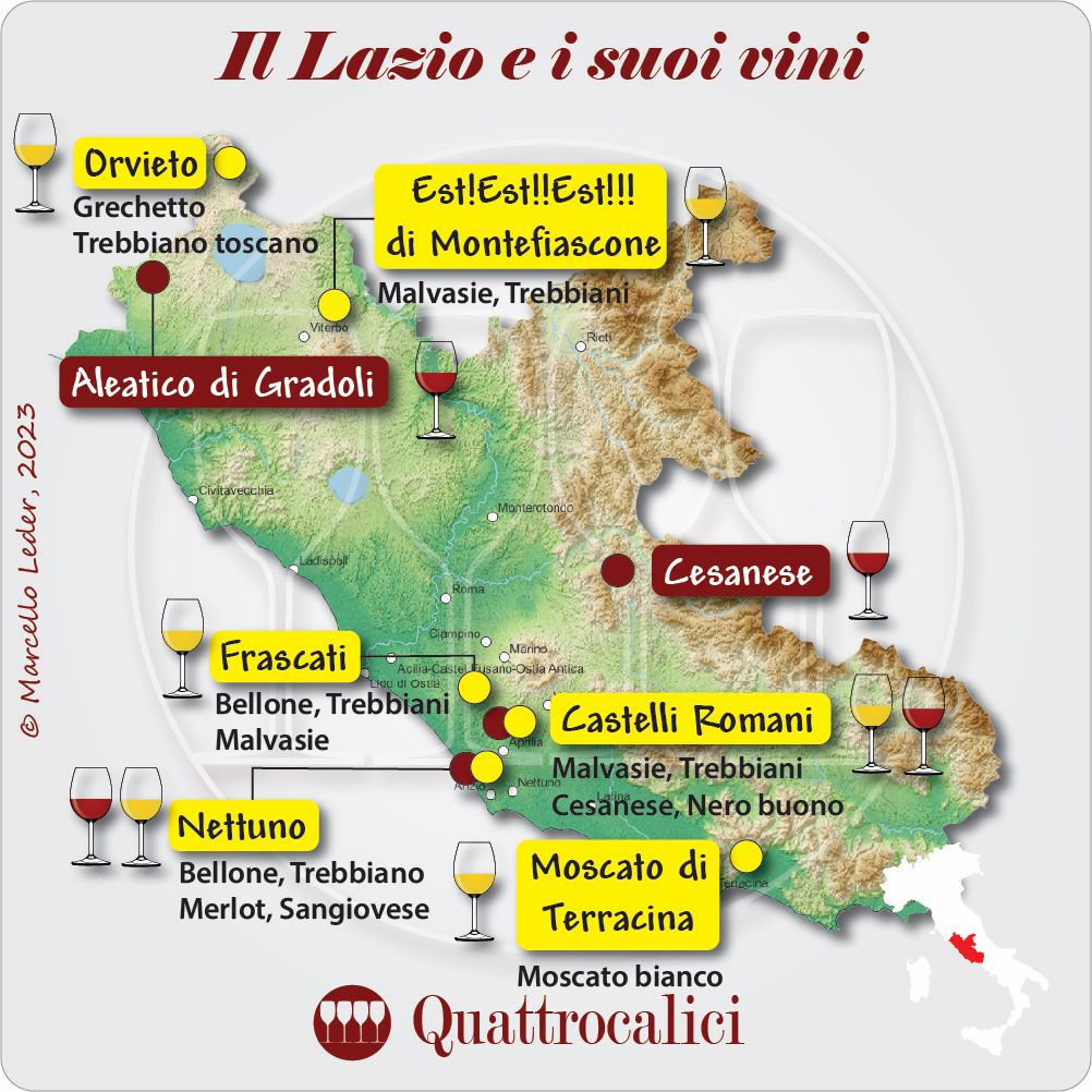 il vino nel lazio