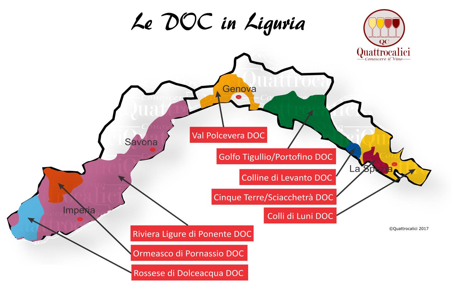 Le DOC della Liguria