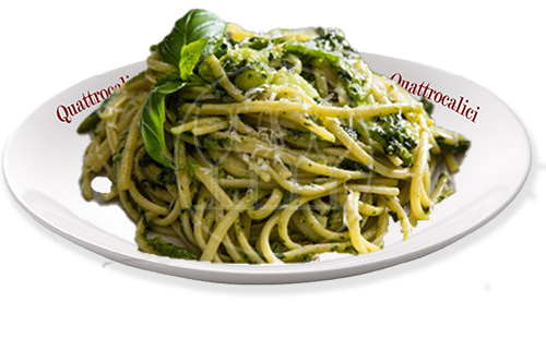 linguine con pesto alla genovese e vini in abbinamento