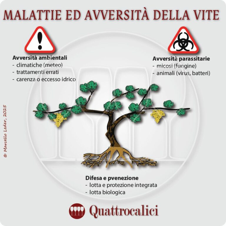 le malattie e le avversità della vite