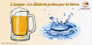 acqua - le materie prime per la birra