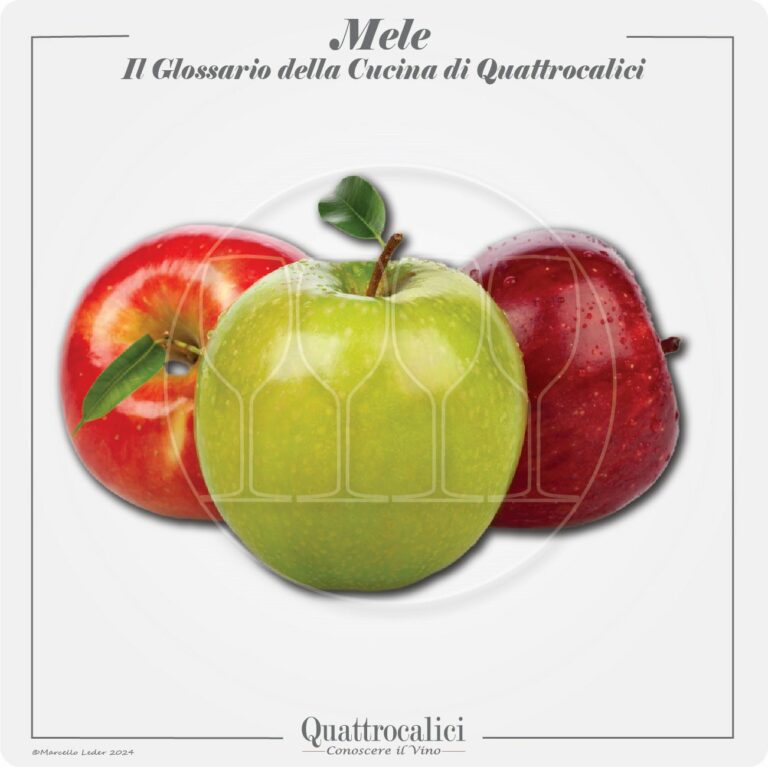 le mele in cucina