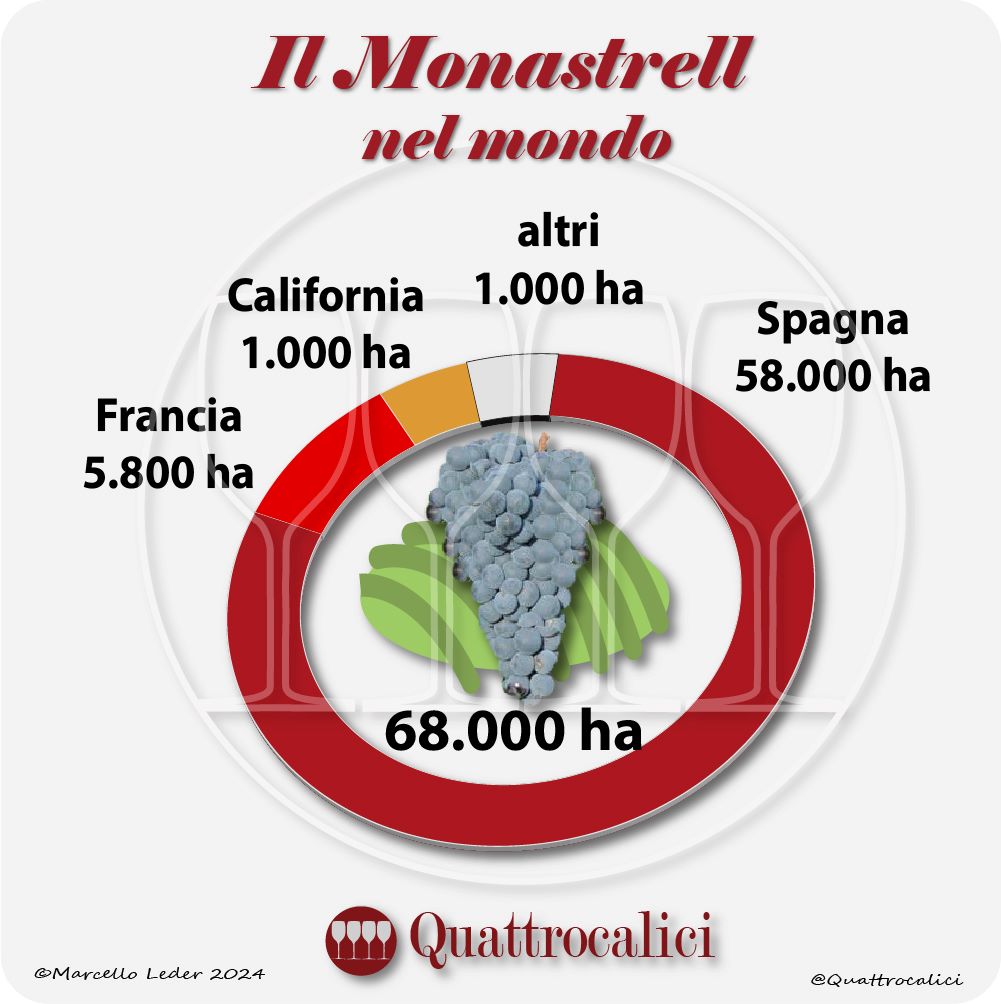 Il vitigno Monastrell nel mondo