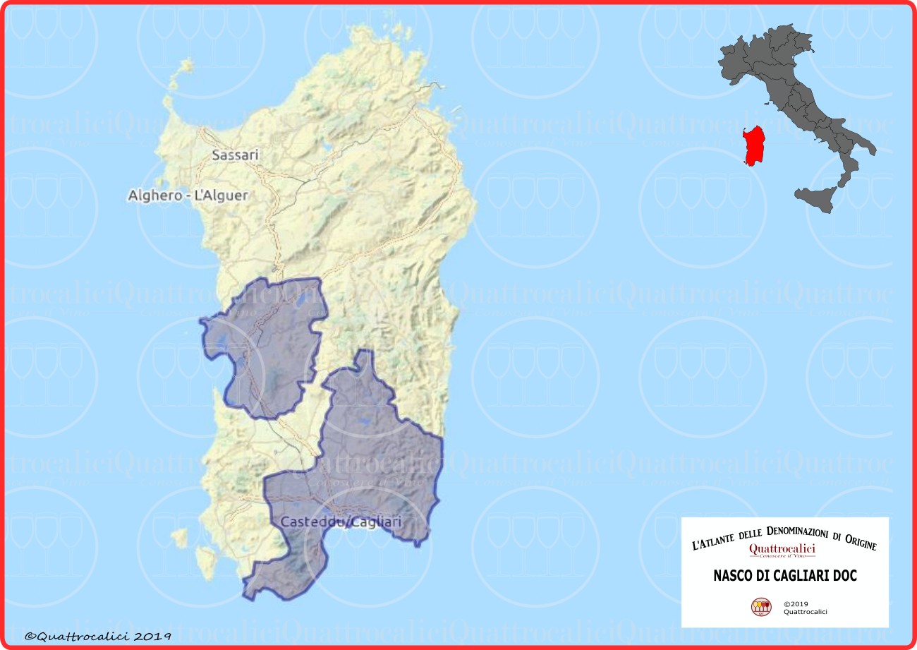 nasco di cagliari doc cartina