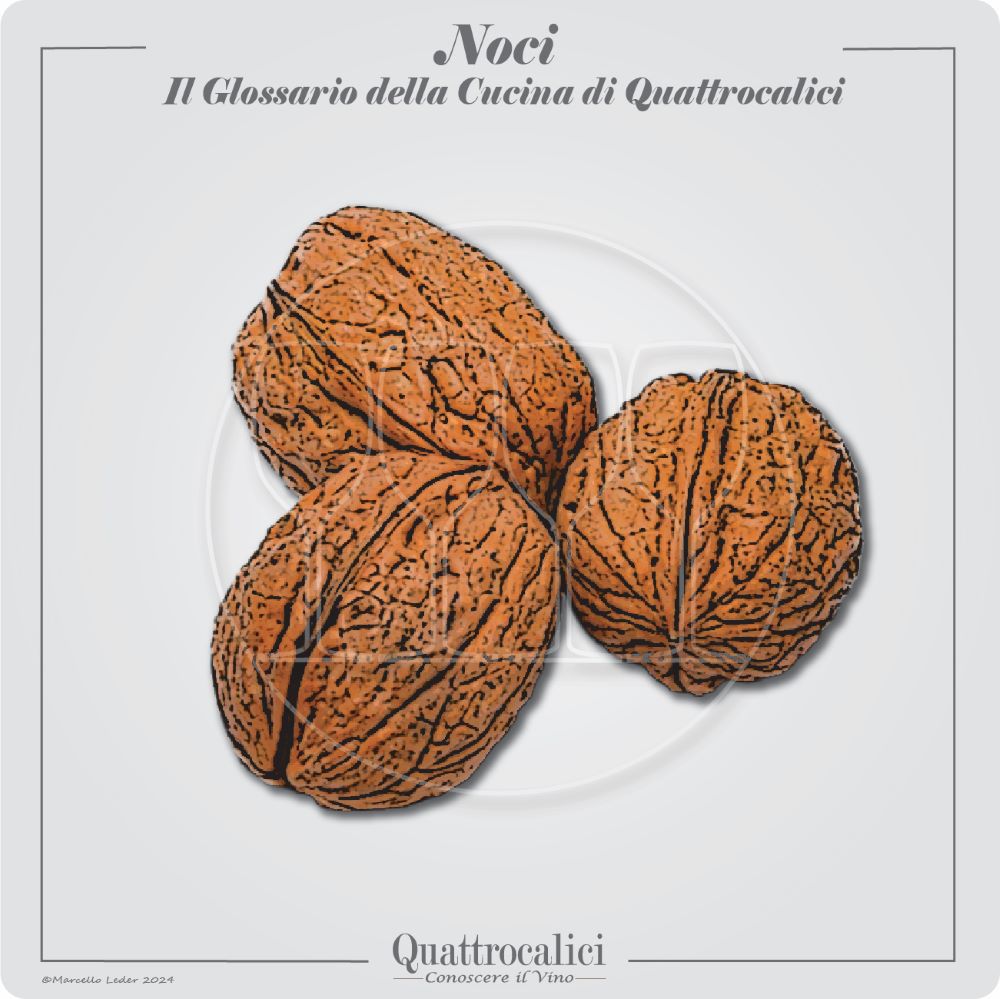 le noci in cucina