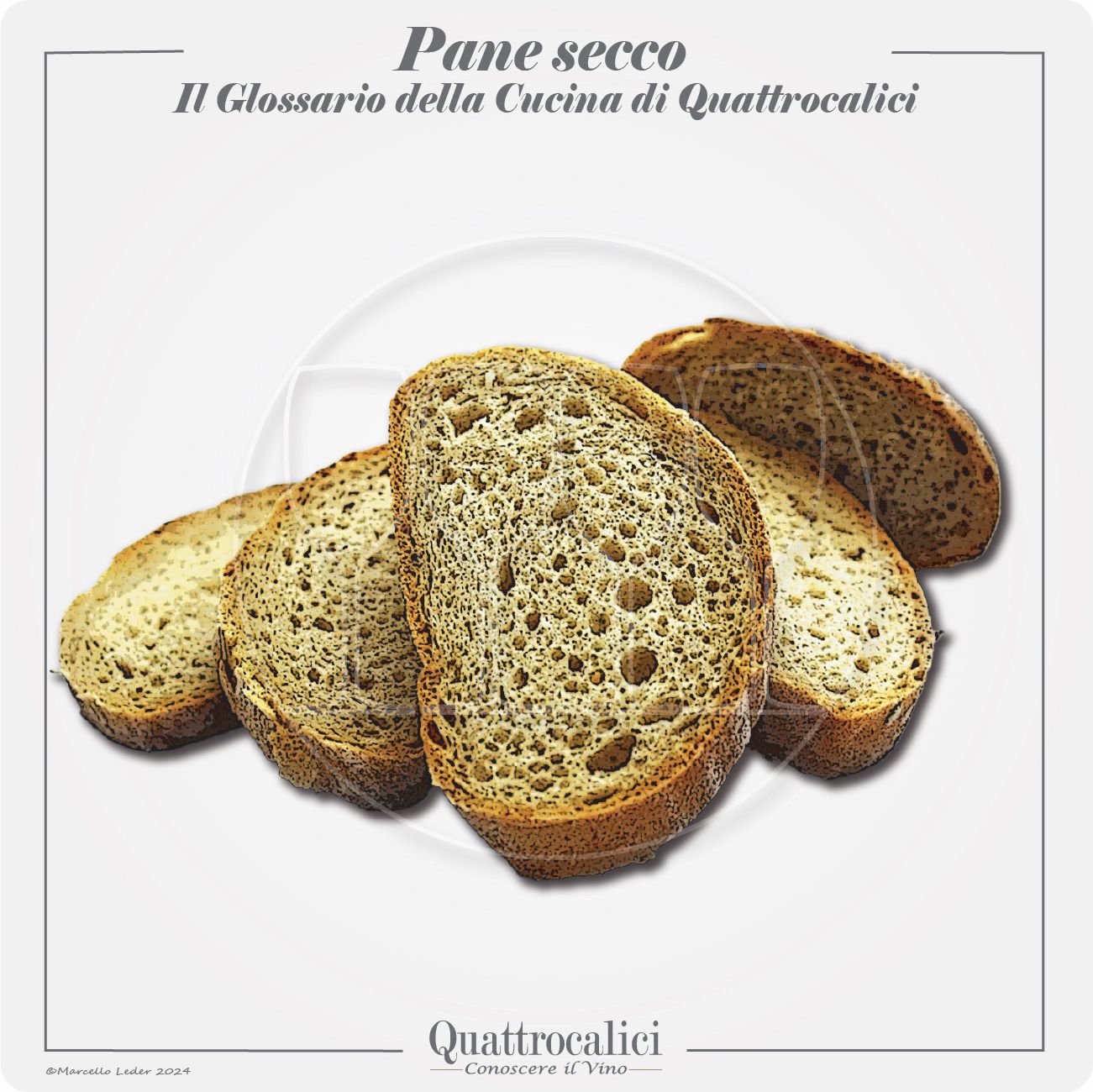 il pane secco in cucina