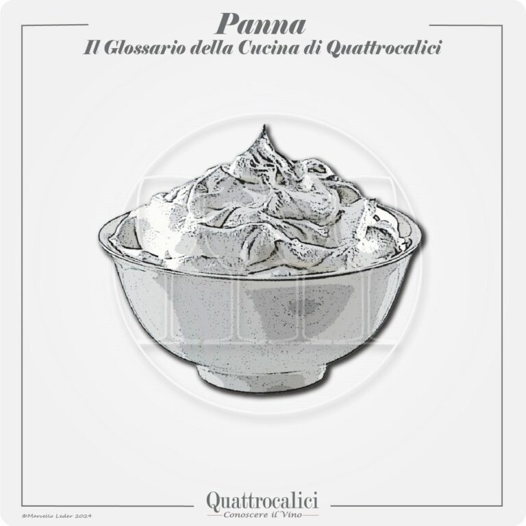 la panna in cucina