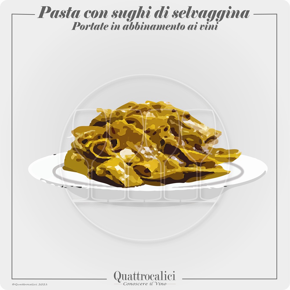 pasta con selvaggina abbinamento vino