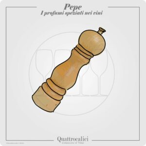 Il profumo di pepe nei vini