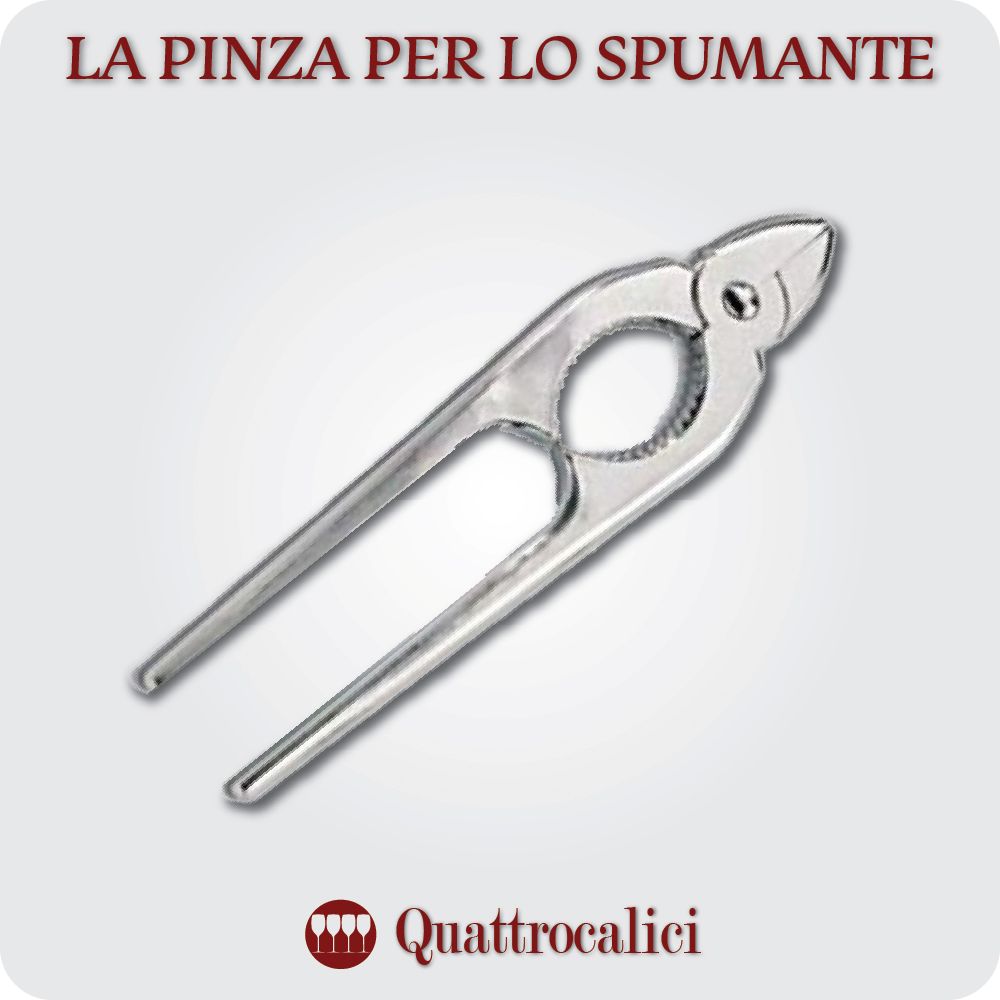 La Pinza per l'apertura degli spumanti