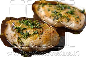 Pollo al vino bianco