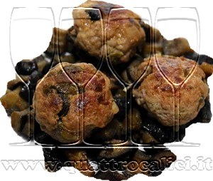 Polpette d’agnello alle melanzane