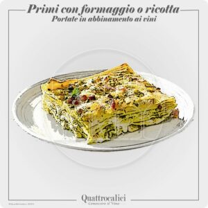 Primi piatti con formaggi o ricotta