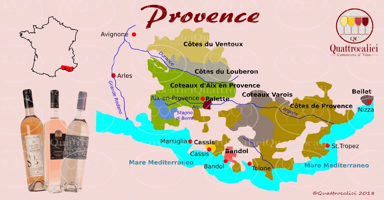 la Provenza e i suoi vini