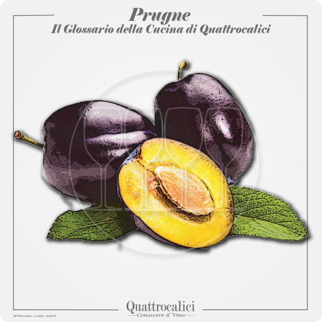 le prugne in cucina