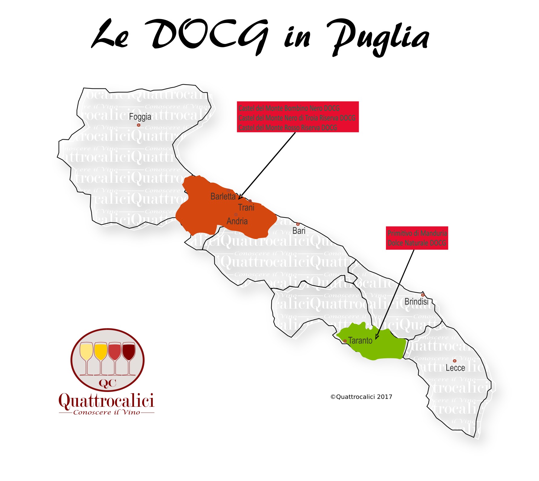 Le DOCG in Puglia