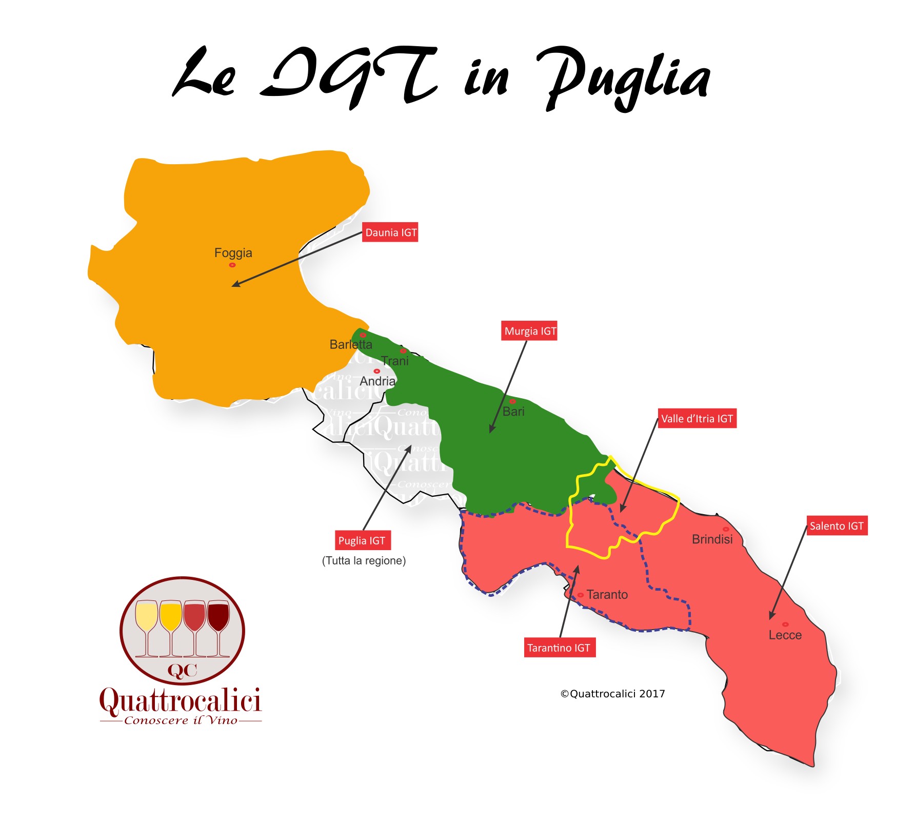Le IGT in Puglia