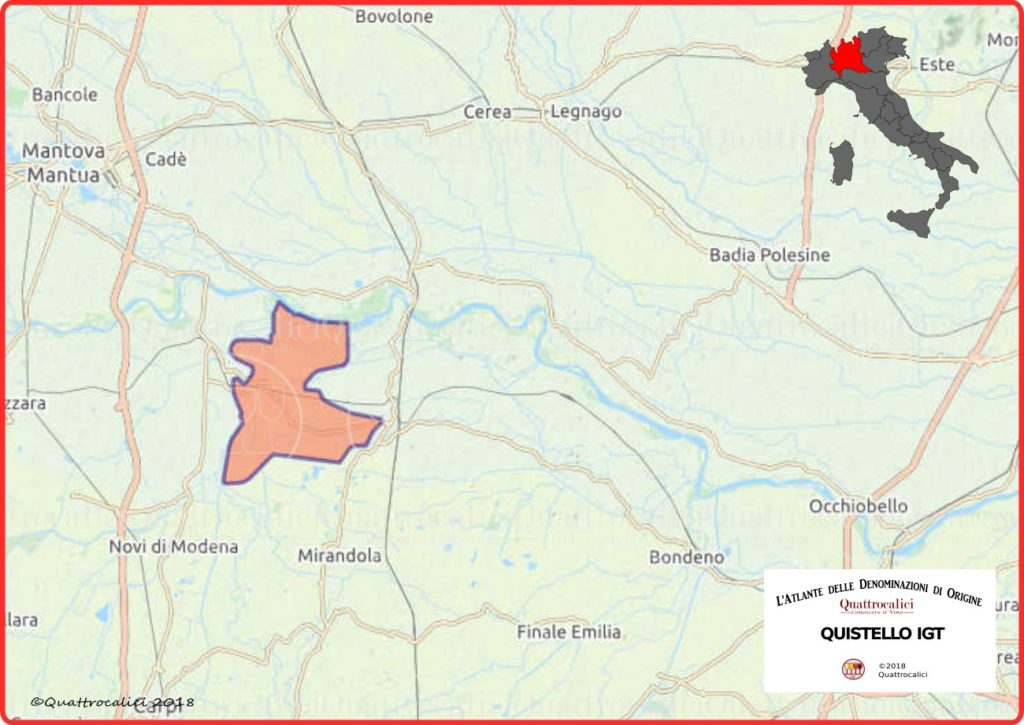 cartina quistello igt