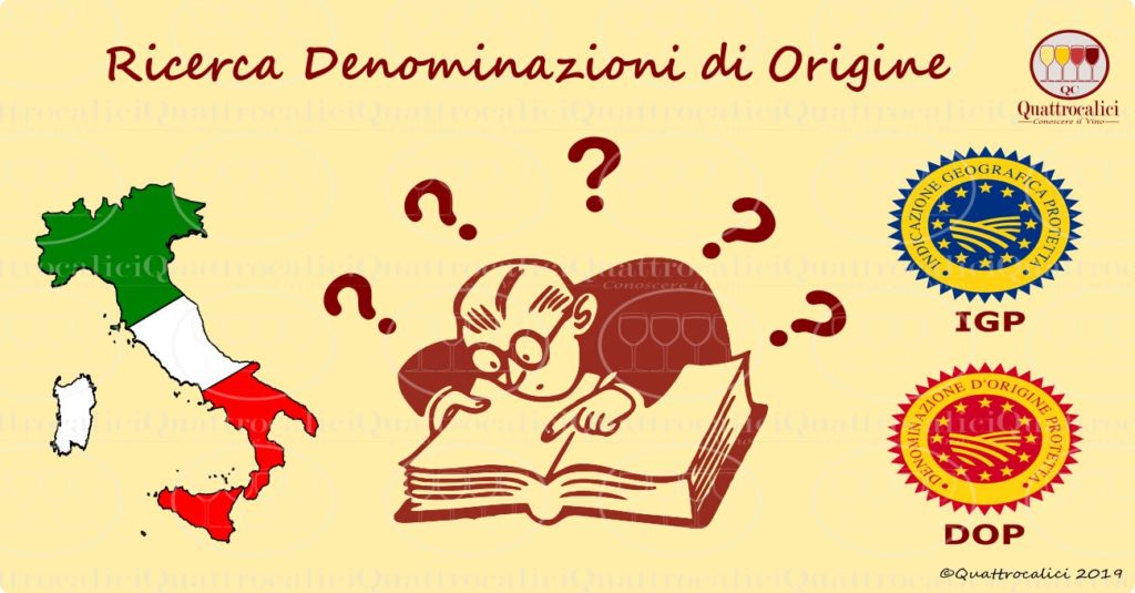 Le denominazioni di origine in italia