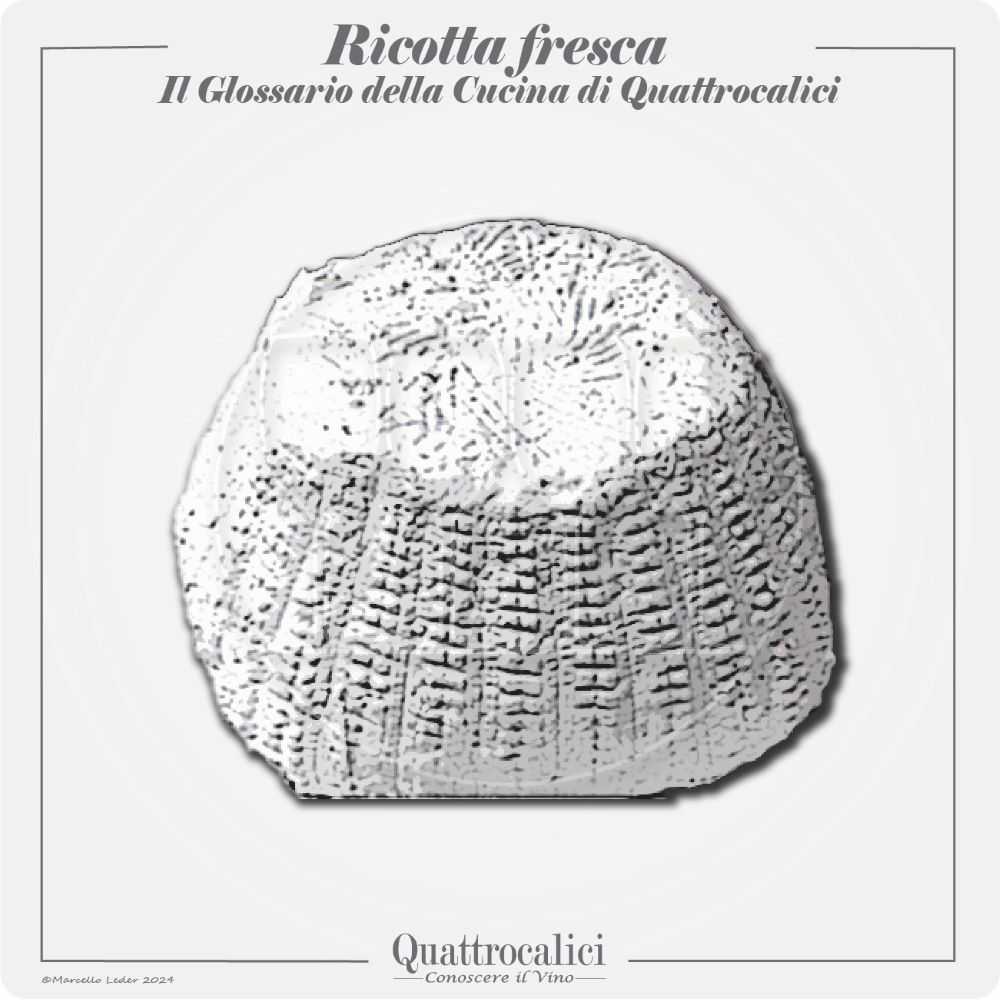 la ricotta fresca e il suo abbinamento ai vini