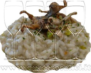 Risotto con le rane