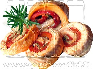 Rotolo di trota salmonata