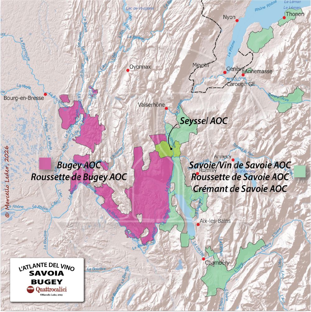 I vini della Savoia e di Bugey