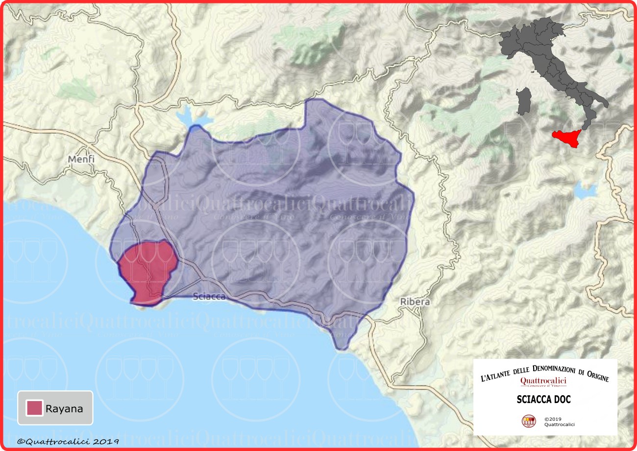 sciacca doc cartina