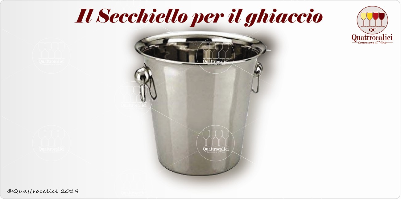 secchiello del ghiaccio per il vino