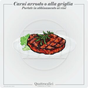 Portate di carne arrosto o alla griglia