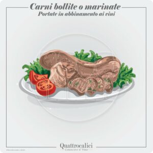 Carni bollite o marinate