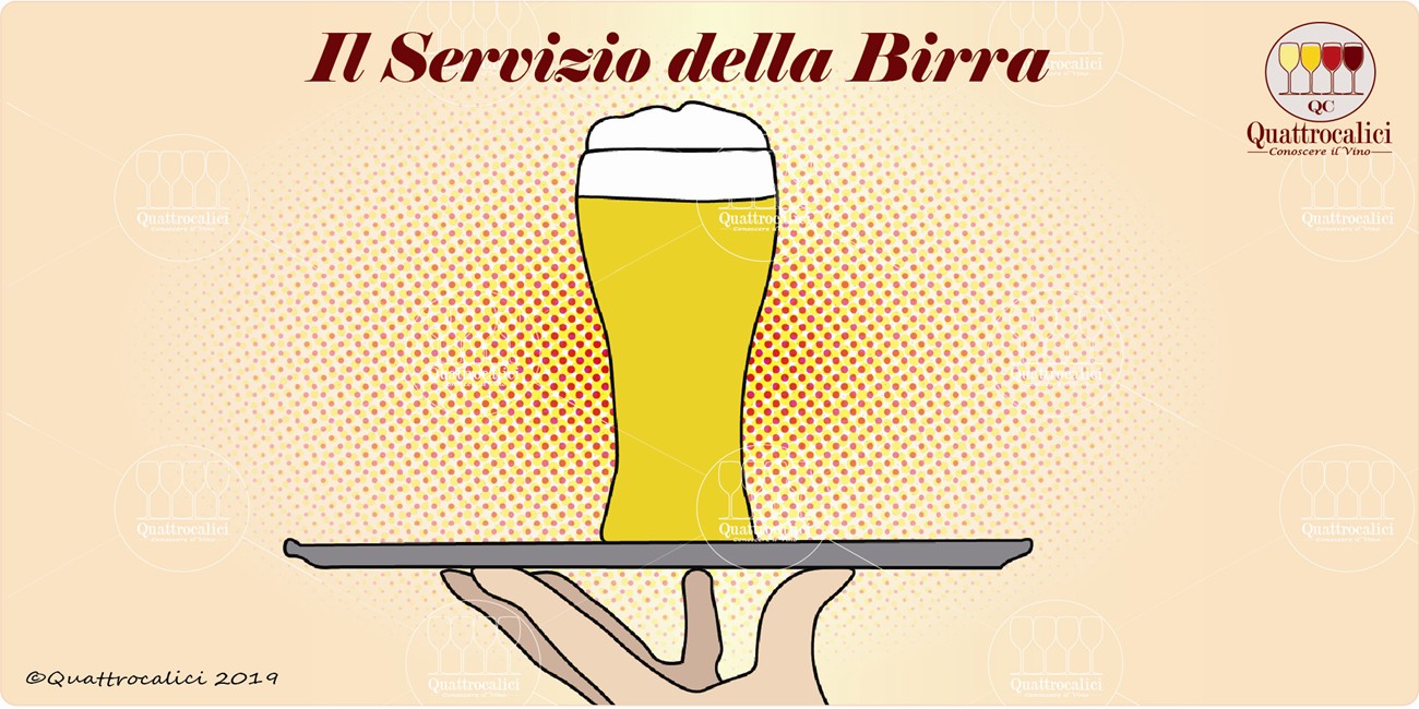 Il servizio della birra