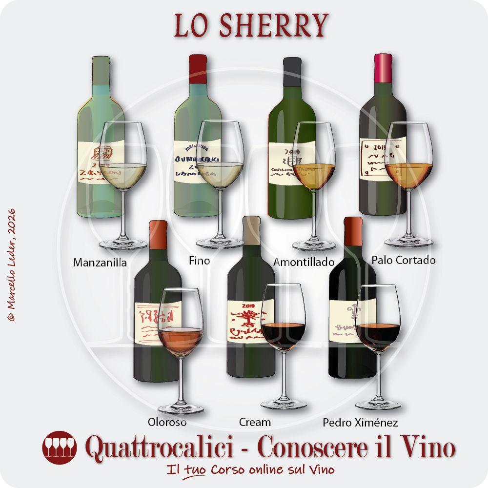 Lo Sherry, il vino liquoroso di Jerez