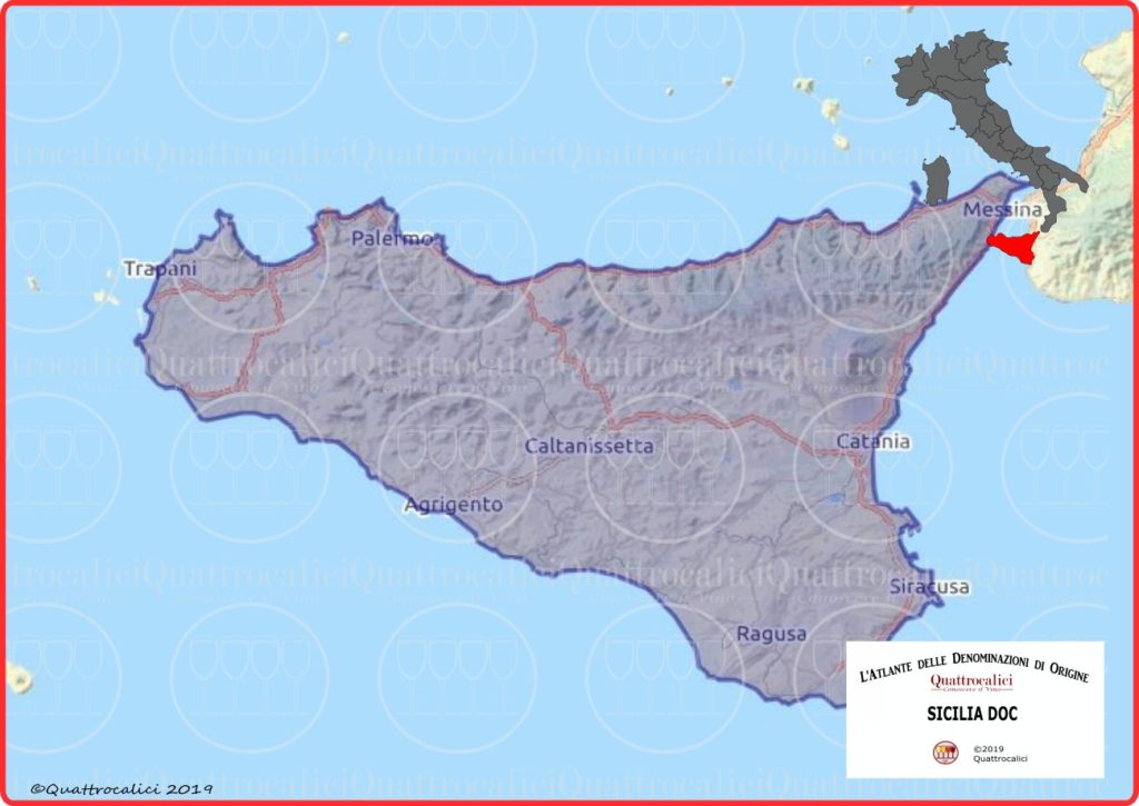 sicilia doc cartina