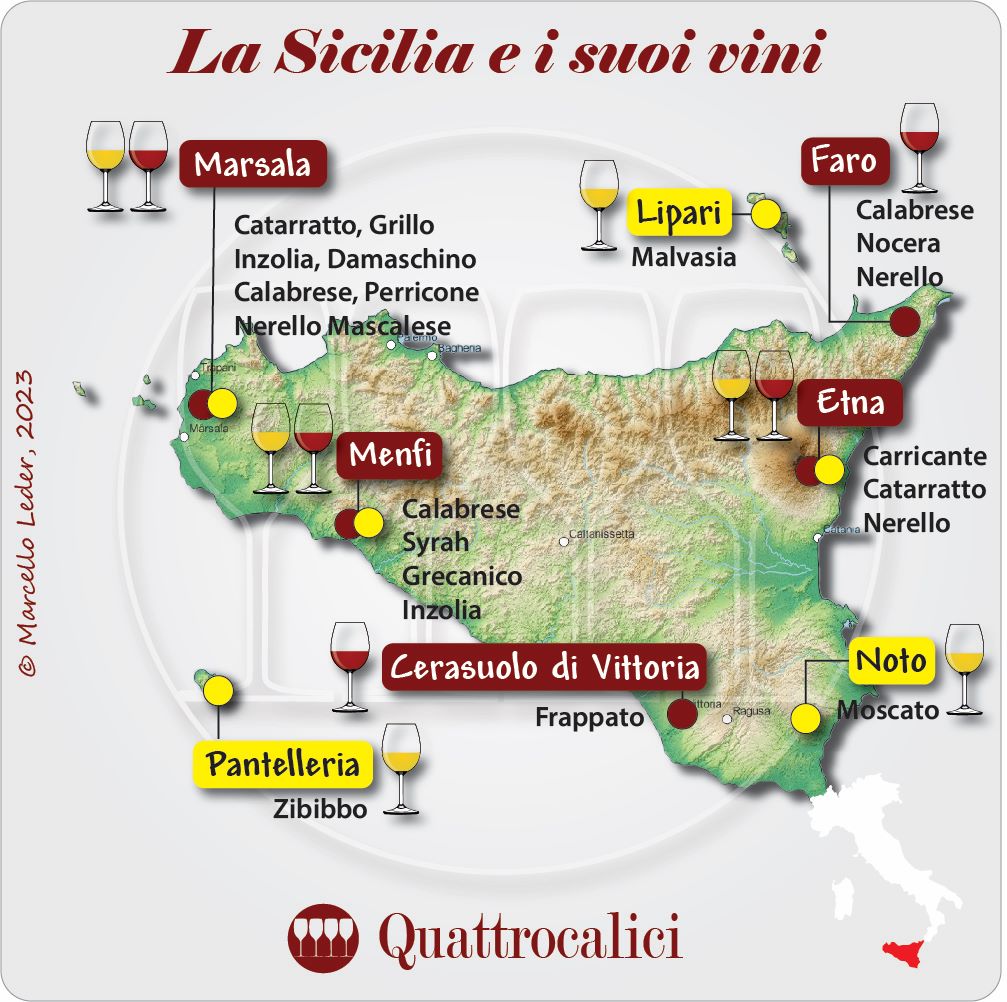 il vino in sicilia