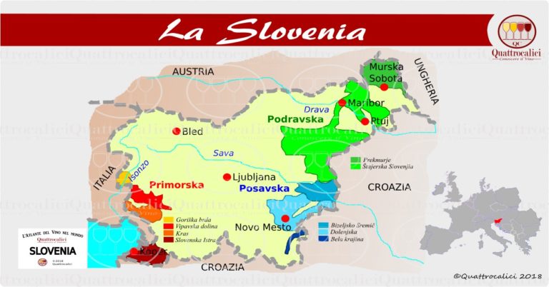La Slovenia e i vini sloveni