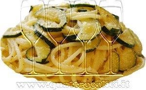 Spaghetti con le zucchine