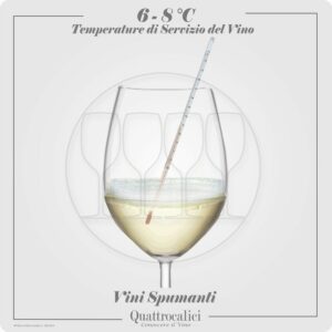 temperatura servizio spumanti