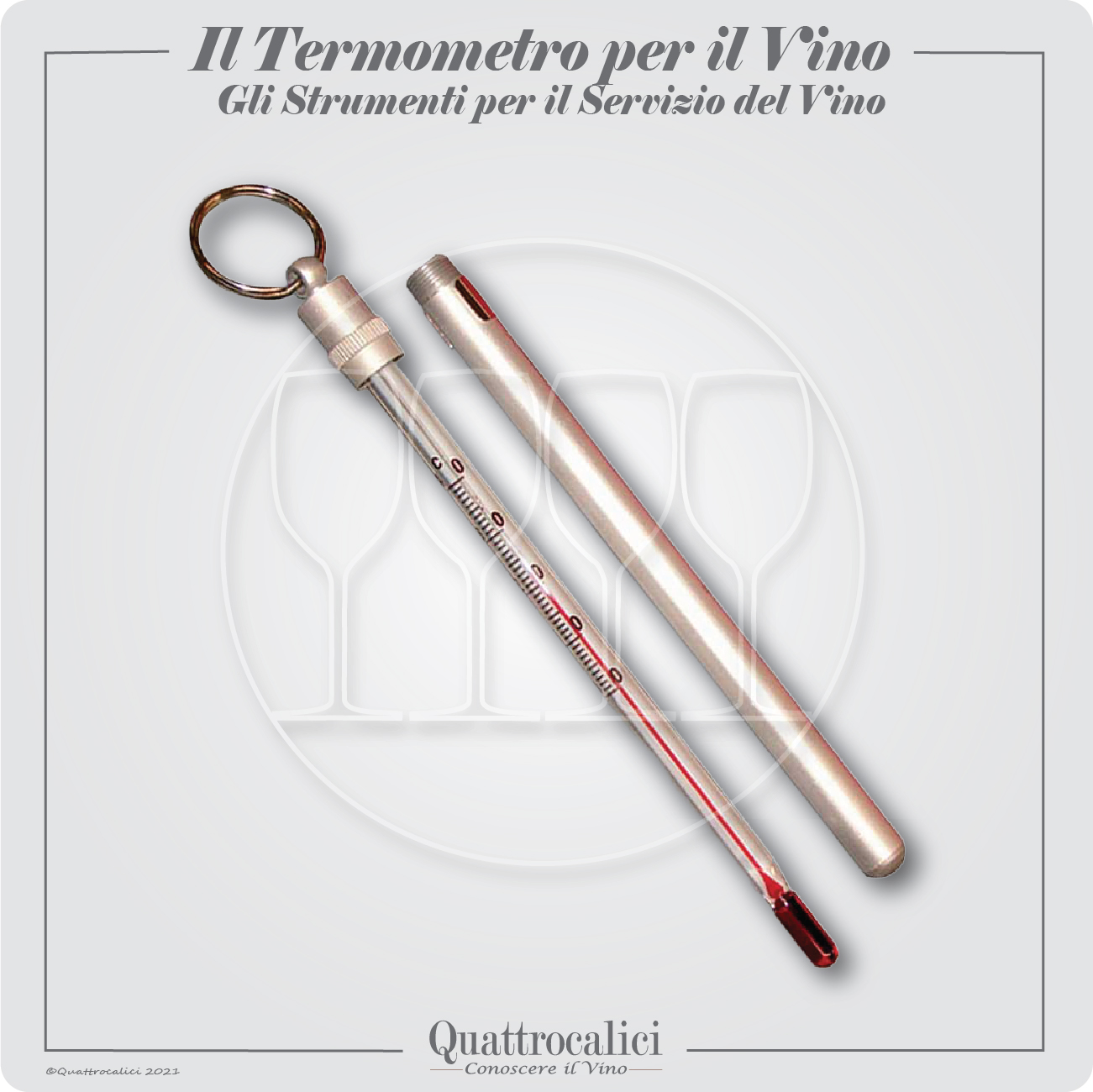 termometro per il vino