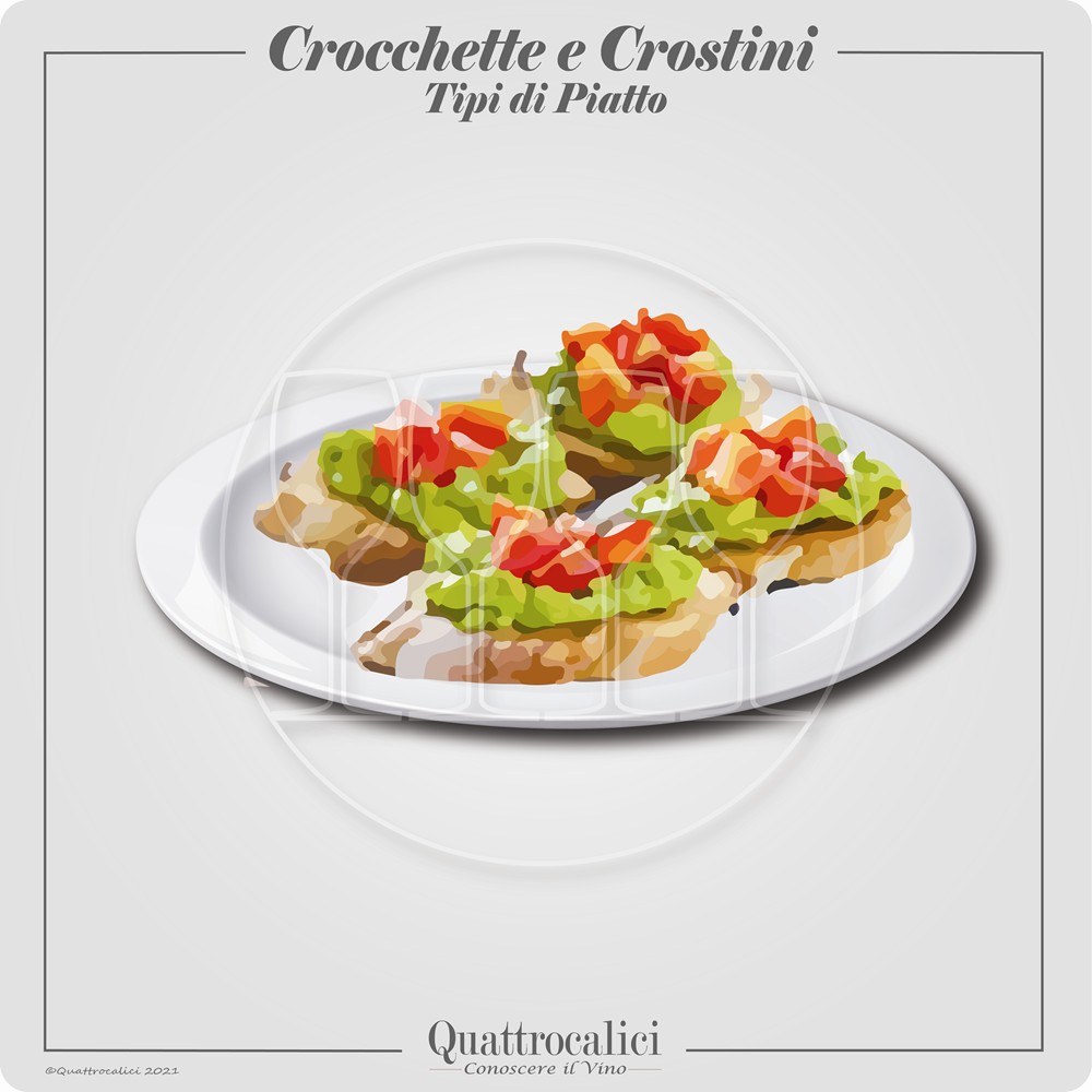 crocchette e crostini