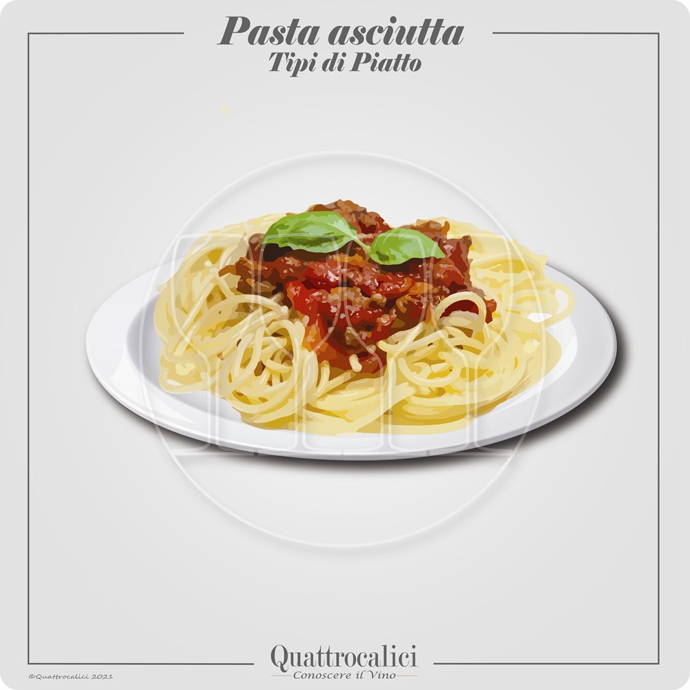 pasta asciutta o pastasciutta