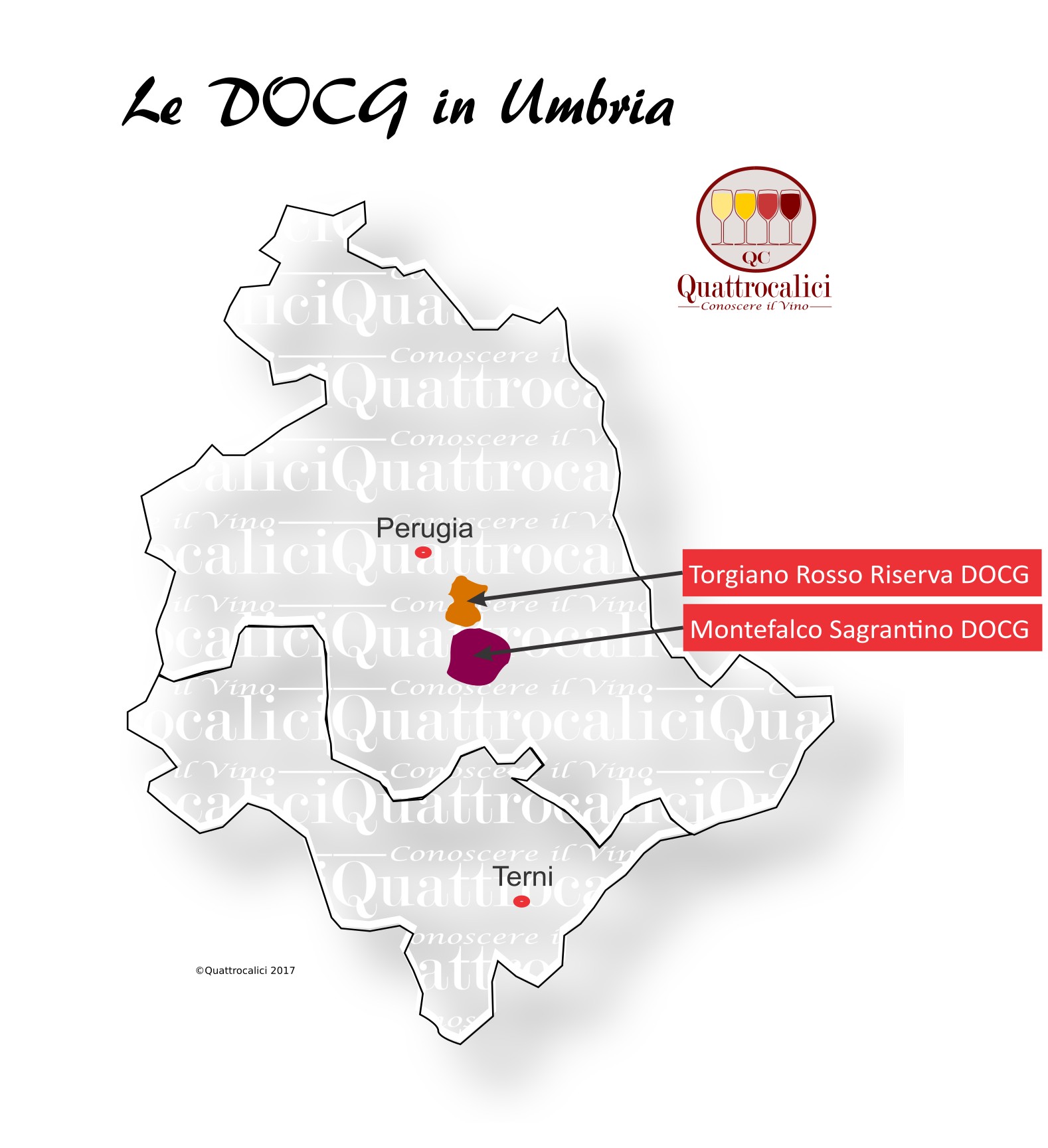 Le DOCG in Umbria