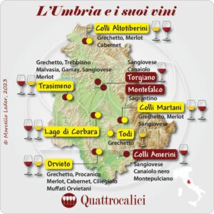 il vino in umbria