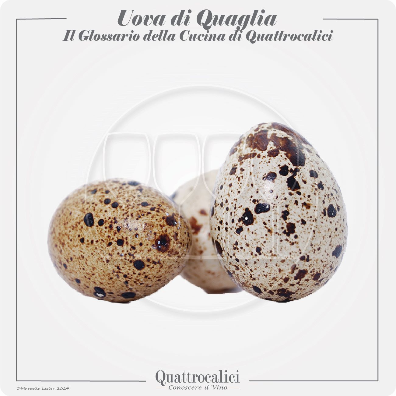 le uova di quaglia in cucina