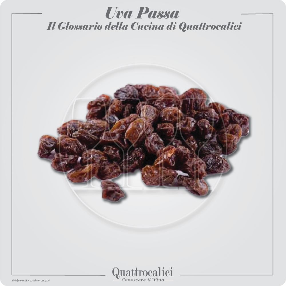 l'uva passa in cucina